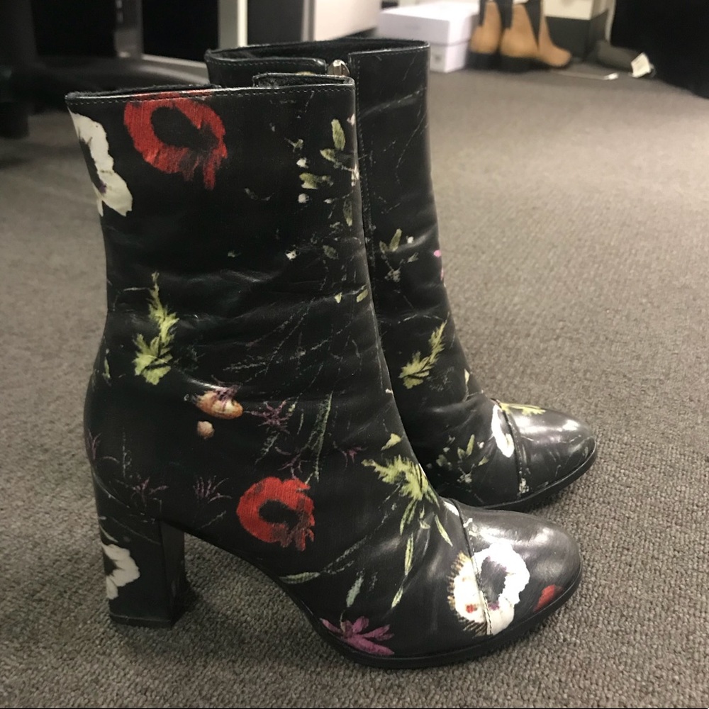 Floral Booties